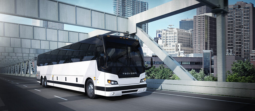 luxury coach for passengers